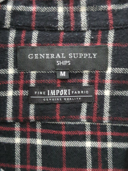 SHIPS GENERAL SUPPLY: TEVIZ ネルチェック BDシャツ
