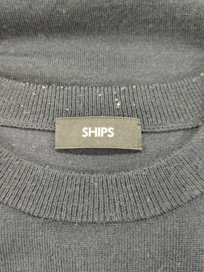 SHIPS:＜ウォッシャブル＞12ゲージ TECHウール ニット