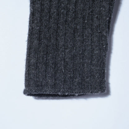 ウールリブロングワンピース