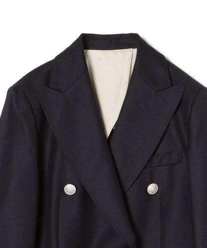 PrimaryNavyLabel:ウールコットンダブルジャケットnavy