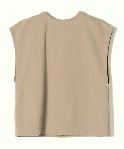 Wai+:バックフルジッププルオーバー