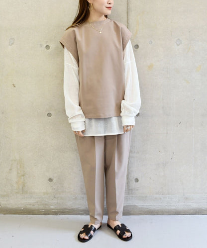 Wai+:バックフルジッププルオーバー