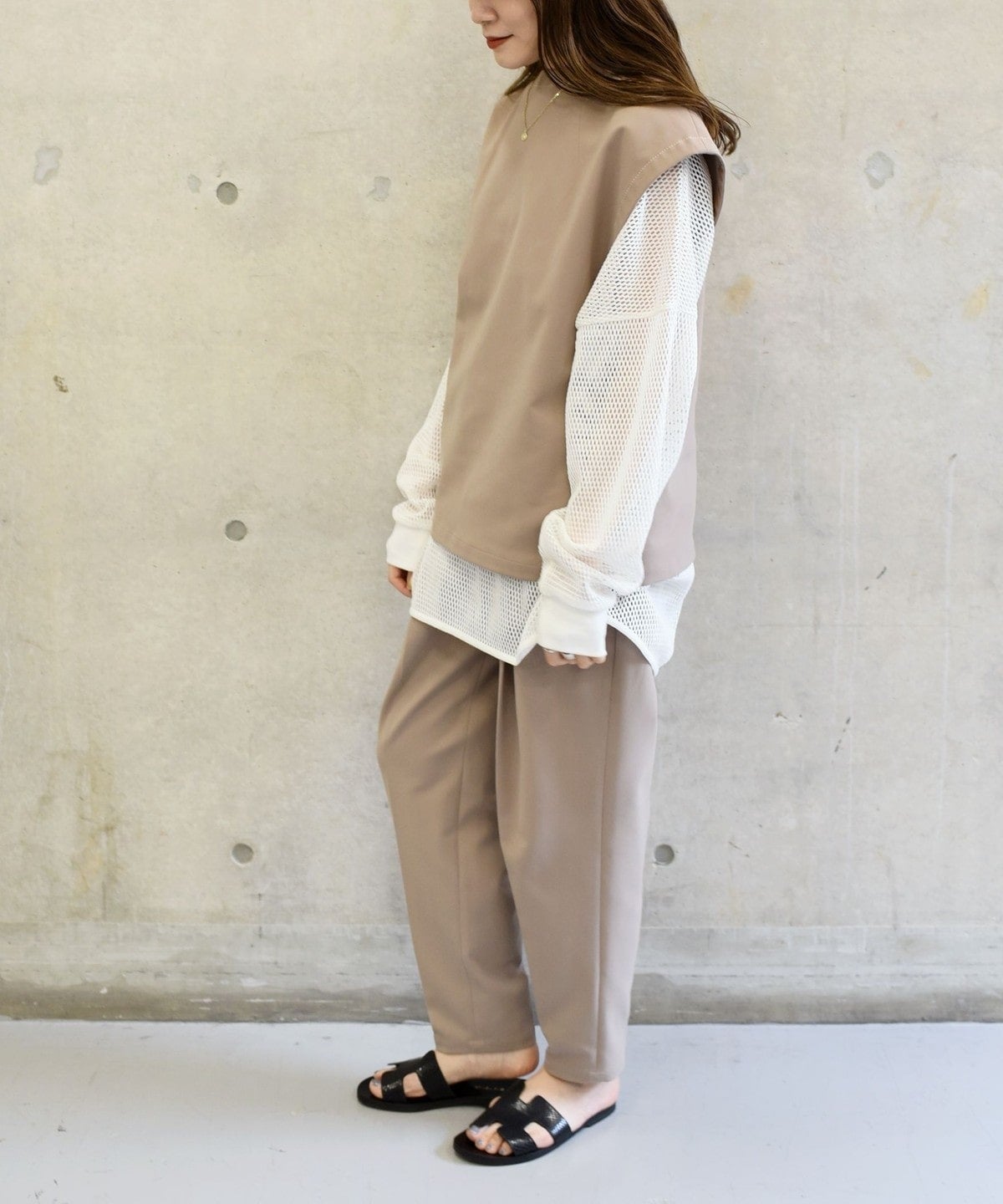 Wai+:バックフルジッププルオーバー