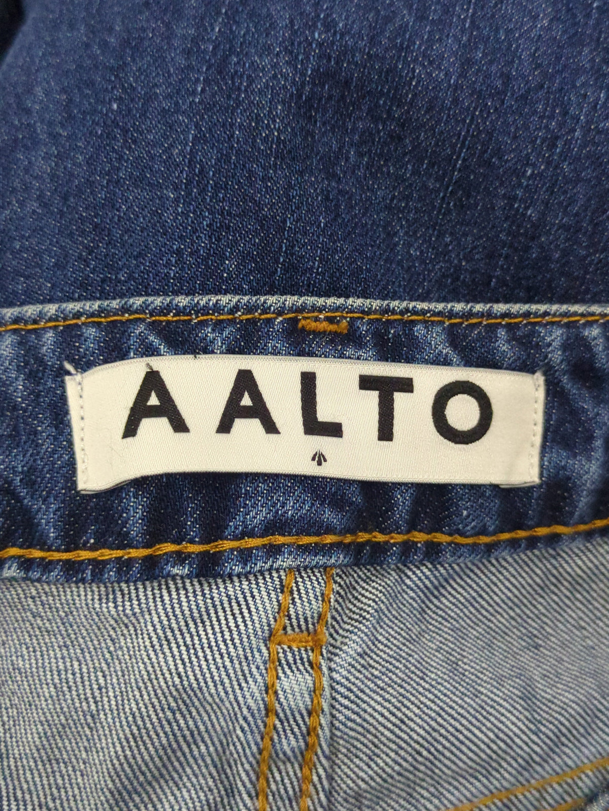 AALTO:C/JEANS W/PLEATS