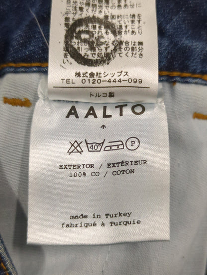AALTO:C/JEANS W/PLEATS