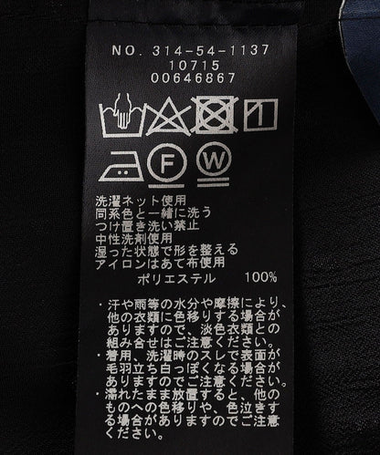 〈手洗い可能〉シアー ドット  前後 2WAY ワンピース