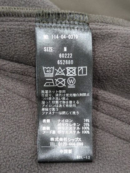 SHIPS: 〈洗濯機可能〉ストレッチ 裏フリース ポンチ マウンテンパーカー