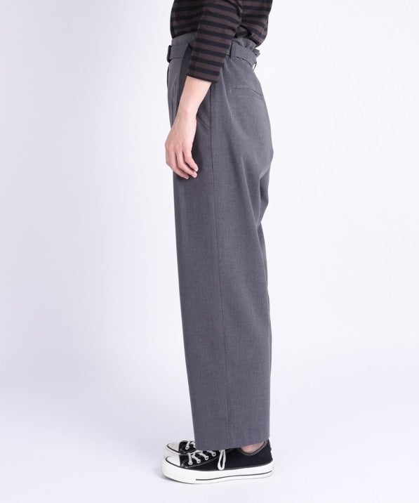 liflattie ships: ソリッド ベルト パンツ