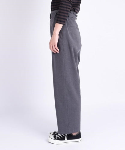 liflattie ships: ソリッド ベルト パンツ