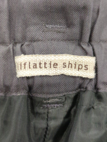 liflattie ships: ソリッド ベルト パンツ