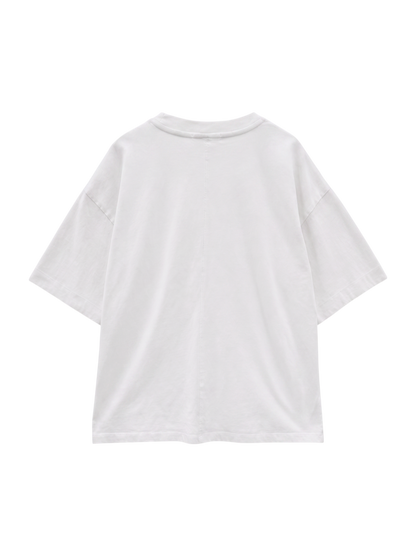 【SHIPS別注】81BRANCA:5分袖 ロゴ TEE 24SS