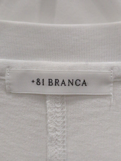 【SHIPS別注】81BRANCA:5分袖 ロゴ TEE 24SS