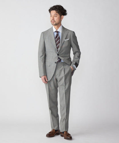 SHIPS: ラグジュアリー ラッシャーミルズ  ウール モヘア スーツ