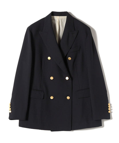 SHIPS Primary Navy Label:ダブル ブレスト ブレザー