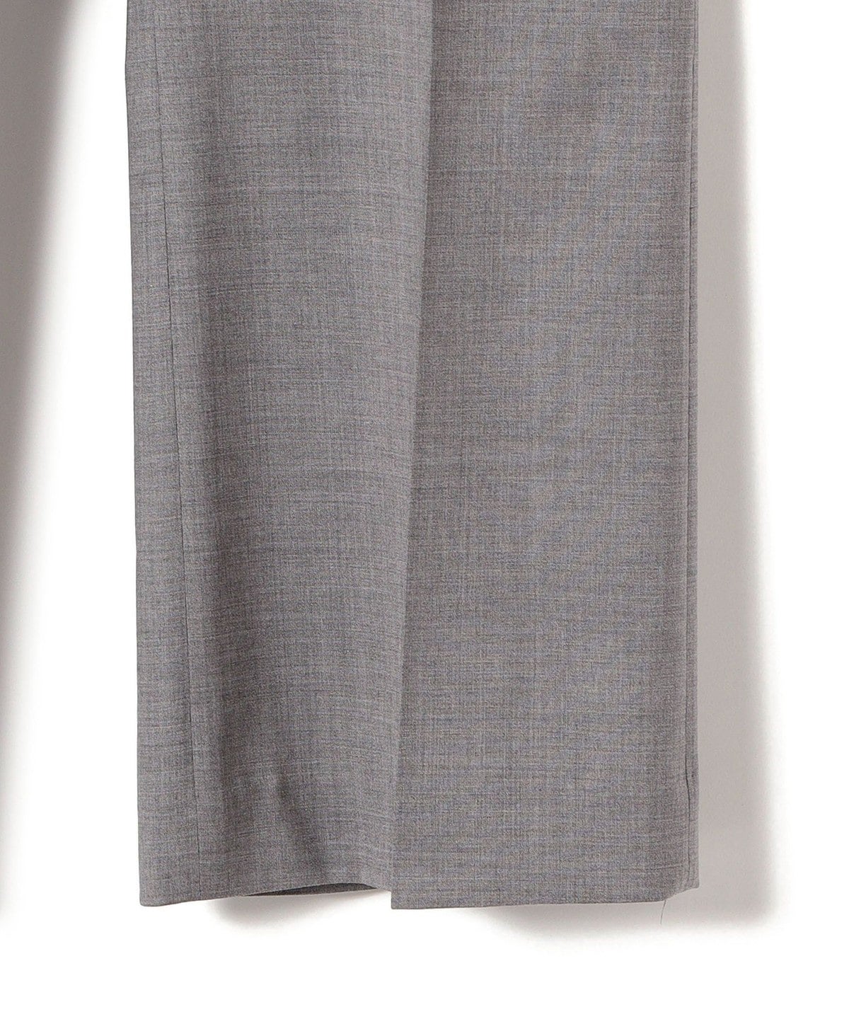 SHIPS Primary Navy Label:トロピカルウールストレートパンツ