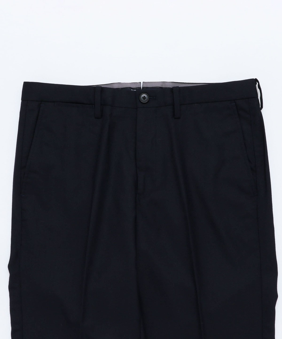 SHIPS: サキソニー ソロテックス ノープリーツ パンツ / 30 / ネイビー