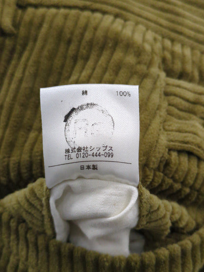 PrimaryNavyLabel:コーデュロイワイドパンツ