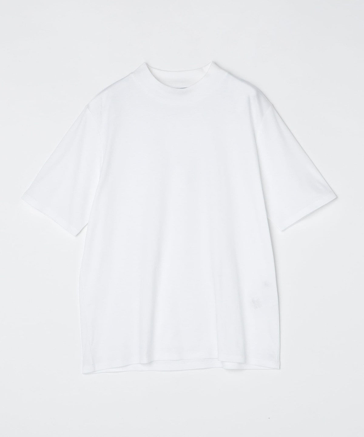 SHIPS: ALBINI モックネック ショートスリーブ Tシャツ
