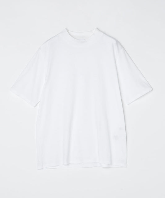 SHIPS: ALBINI モックネック ショートスリーブ Tシャツ