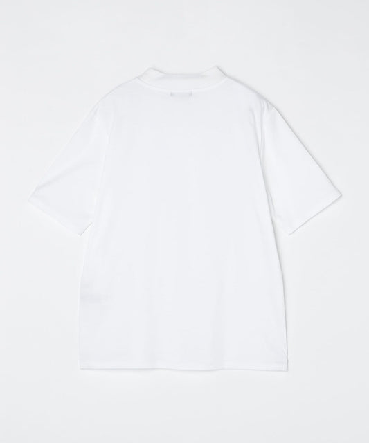 SHIPS: ALBINI モックネック ショートスリーブ Tシャツ