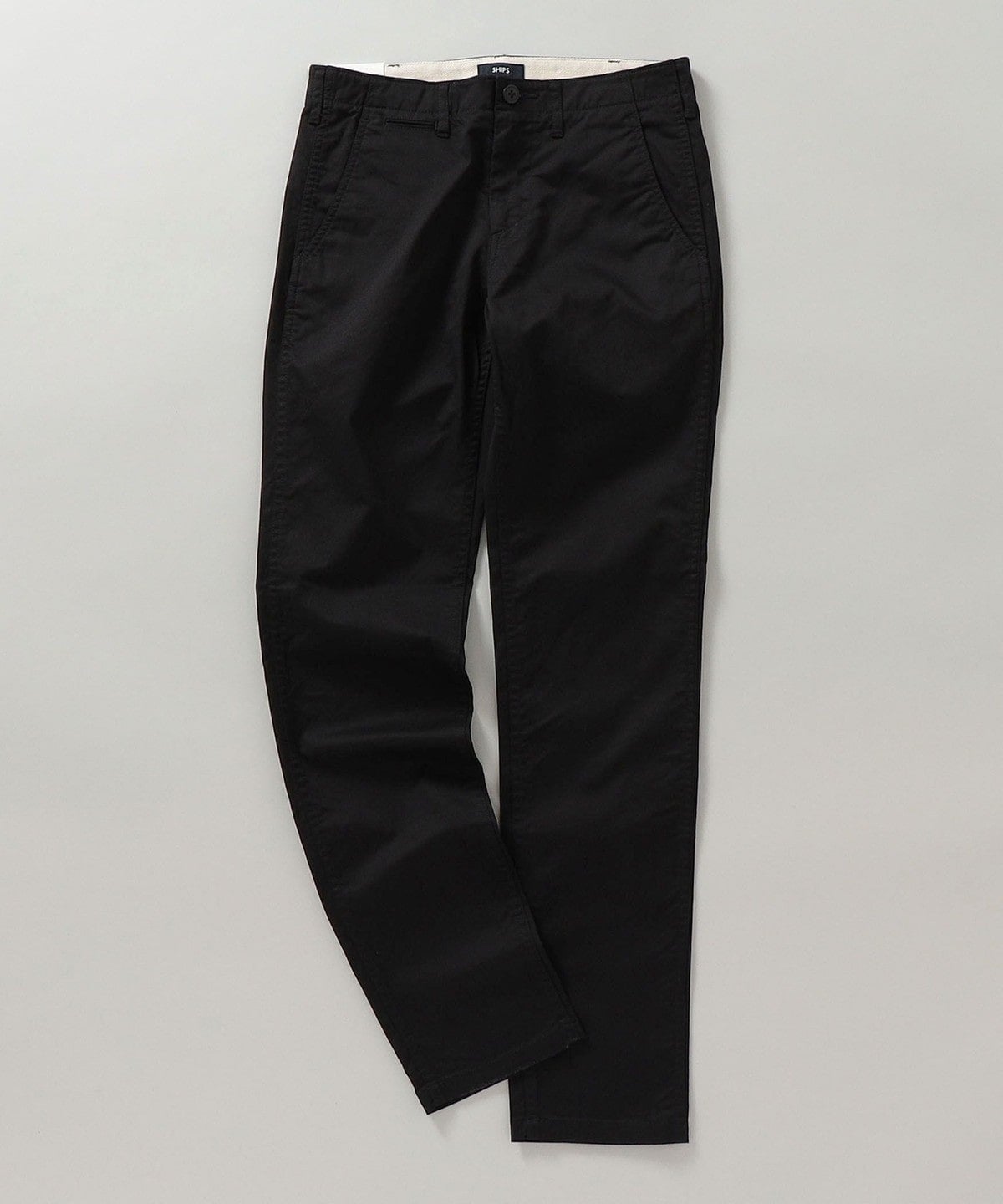 SHIPS:〈抗菌加工〉japan quality カラー テーパード スリム チノパンツ