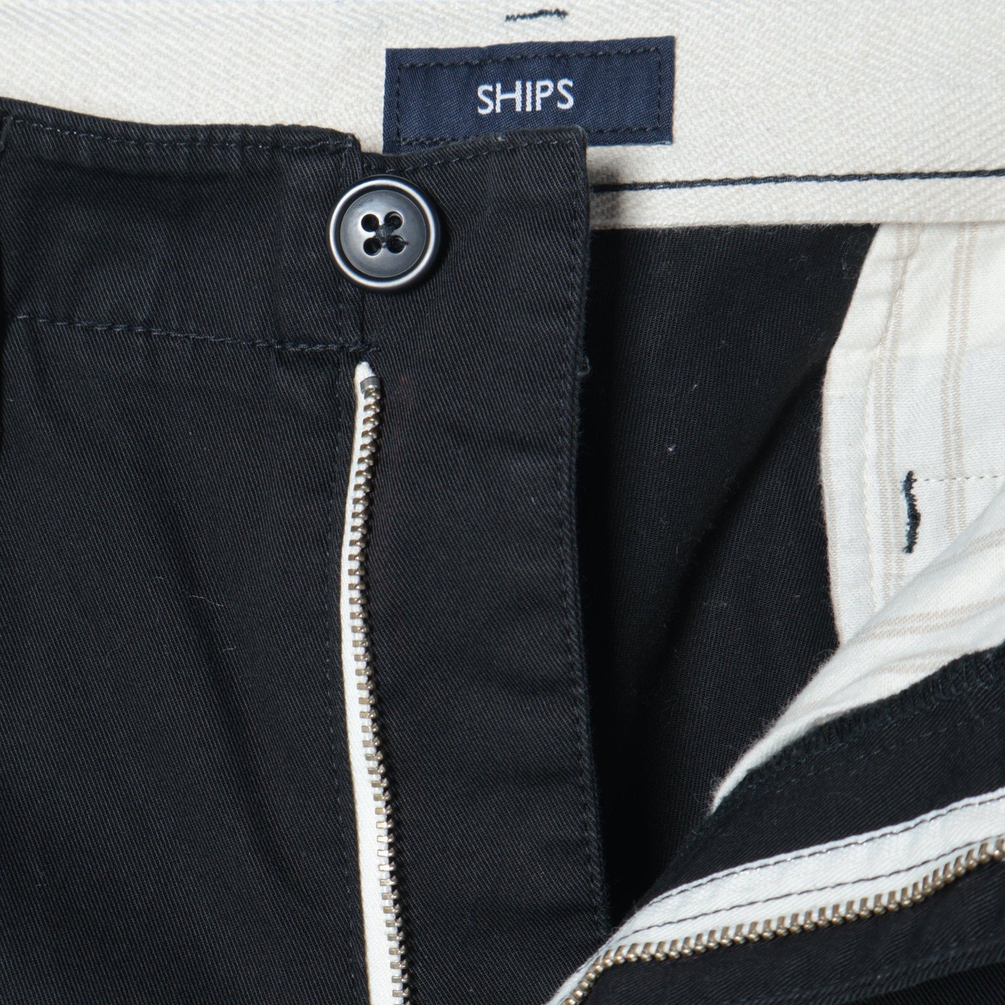 SHIPS:〈抗菌加工〉japan quality カラー テーパード スリム チノパンツ