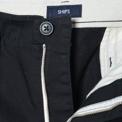 SHIPS:〈抗菌加工〉japan quality カラー テーパード スリム チノパンツ