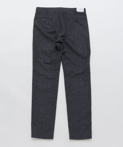 SHIPS: ウール/アンゴラ ツイード テーパード スリム チノパンツ