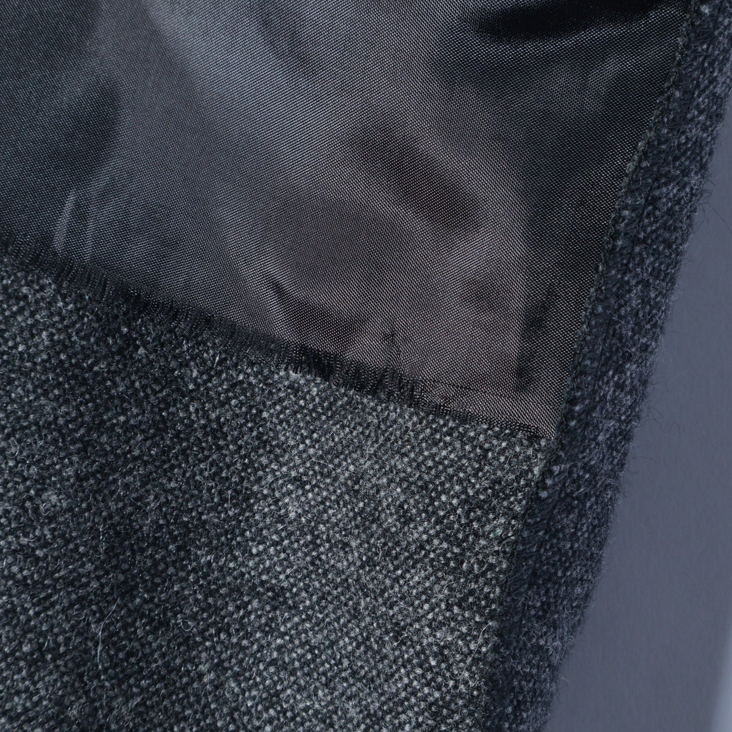 SHIPS: ウール/アンゴラ ツイード テーパード スリム チノパンツ