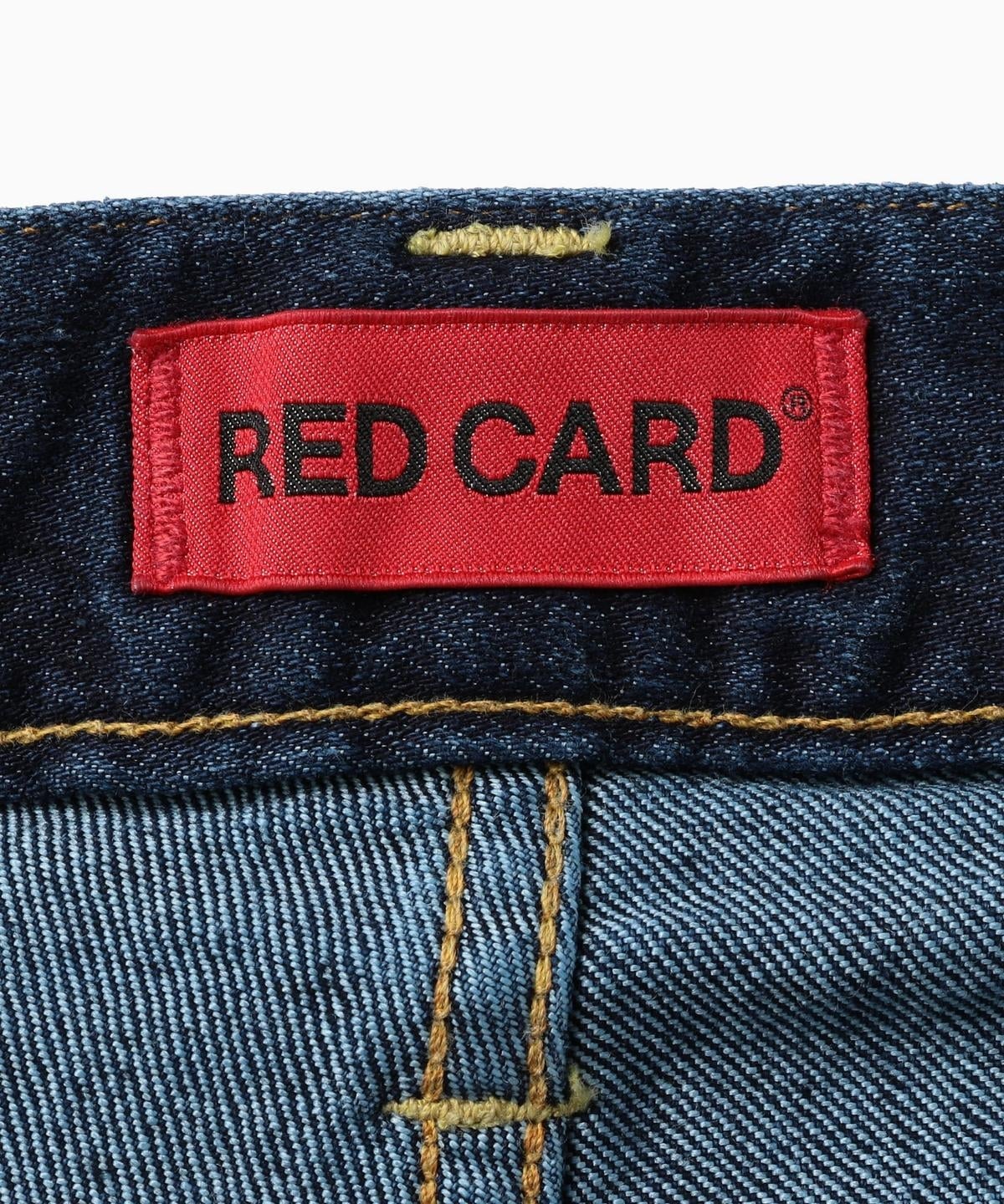 RED CARD×SHIPS: 別注 ジャストレングス ストレッチ スキニーデニム【RYDER】