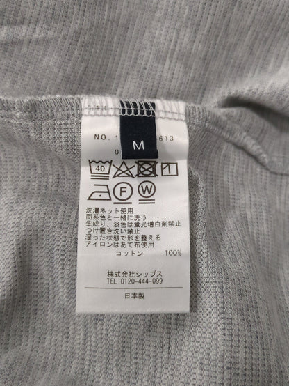 SHIPS: バーズアイ クルーネック Tシャツ