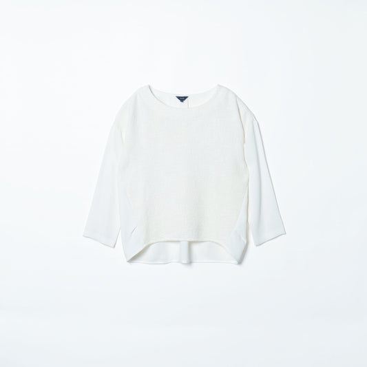 SHIPS:TWEED JERSEY COMBI PO