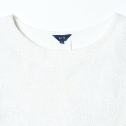 SHIPS:TWEED JERSEY COMBI PO