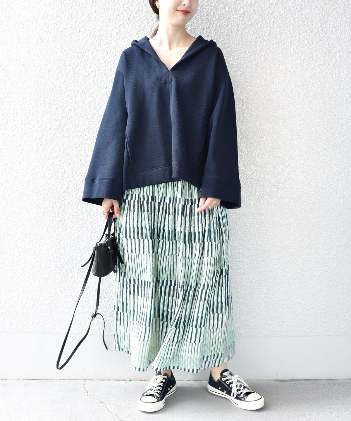 【SHIPS別注】MAISON No.8:〈手洗い可能〉ミリタリードッキングスカート
