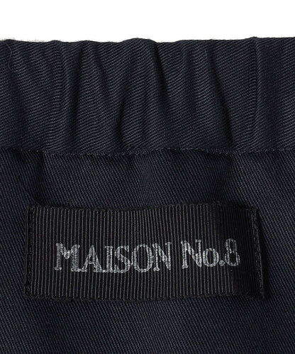 【SHIPS別注】MAISON No.8:〈手洗い可能〉ミリタリードッキングスカート