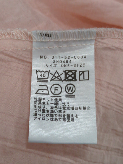 【WEB限定】〈洗濯機可能〉シアー ストライプ ギャザー ブラウス