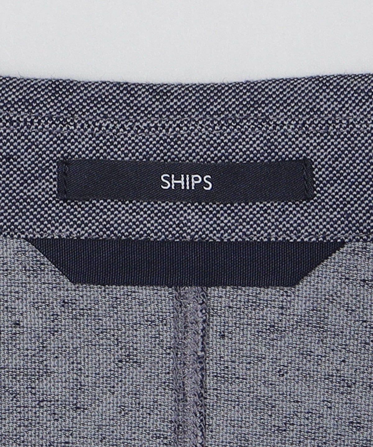 SHIPS:〈手洗い可能〉TEXBRID(R) バーズアイ ジャージー 2ボタン ジャケット