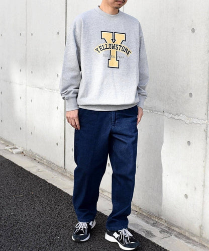 【WEB限定】SHIPS any: NATIONAL PARK プリント スウェット 23AW
