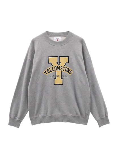 【WEB限定】SHIPS any: NATIONAL PARK プリント スウェット 23AW