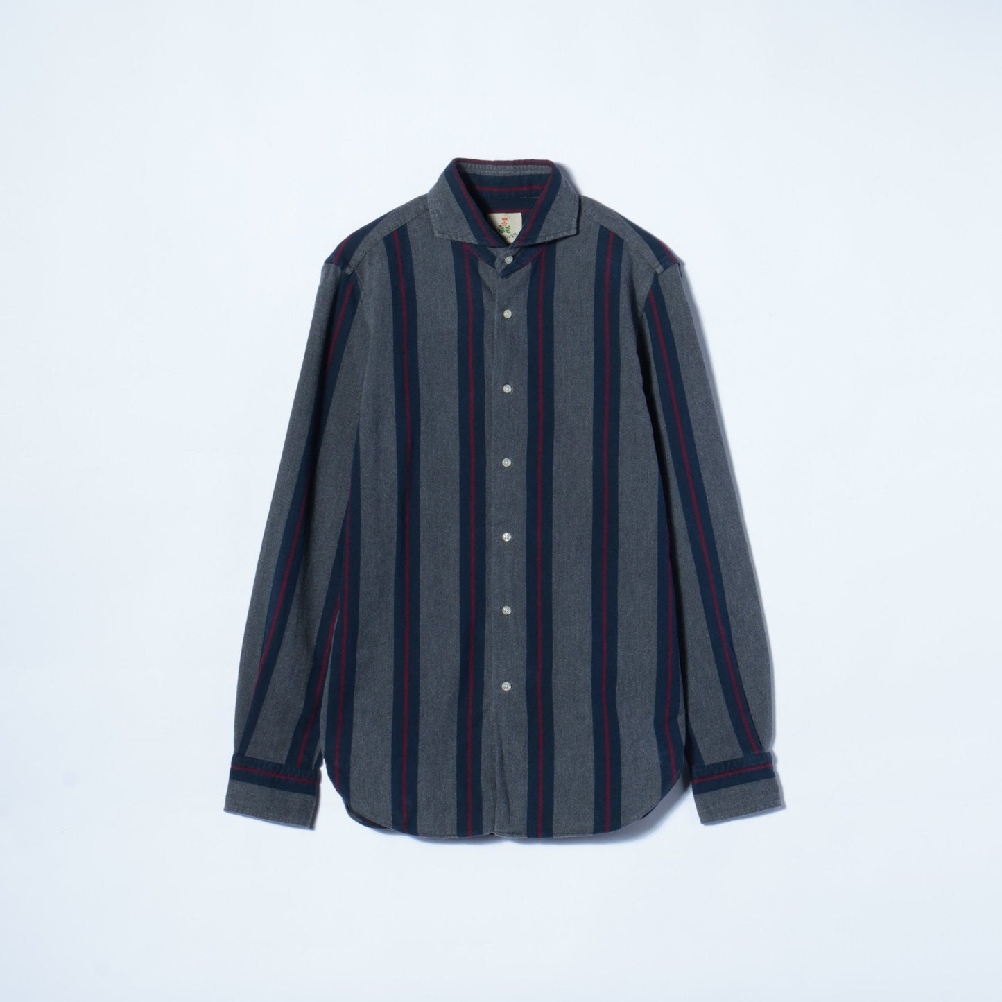 GUY.R:WASHED FLANNEL WIDE ST