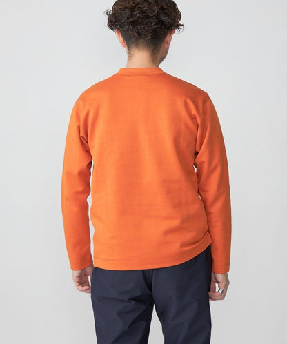 SHIPS:  ハイゲージ クルーネック ダンボールニット 長袖Tシャツ