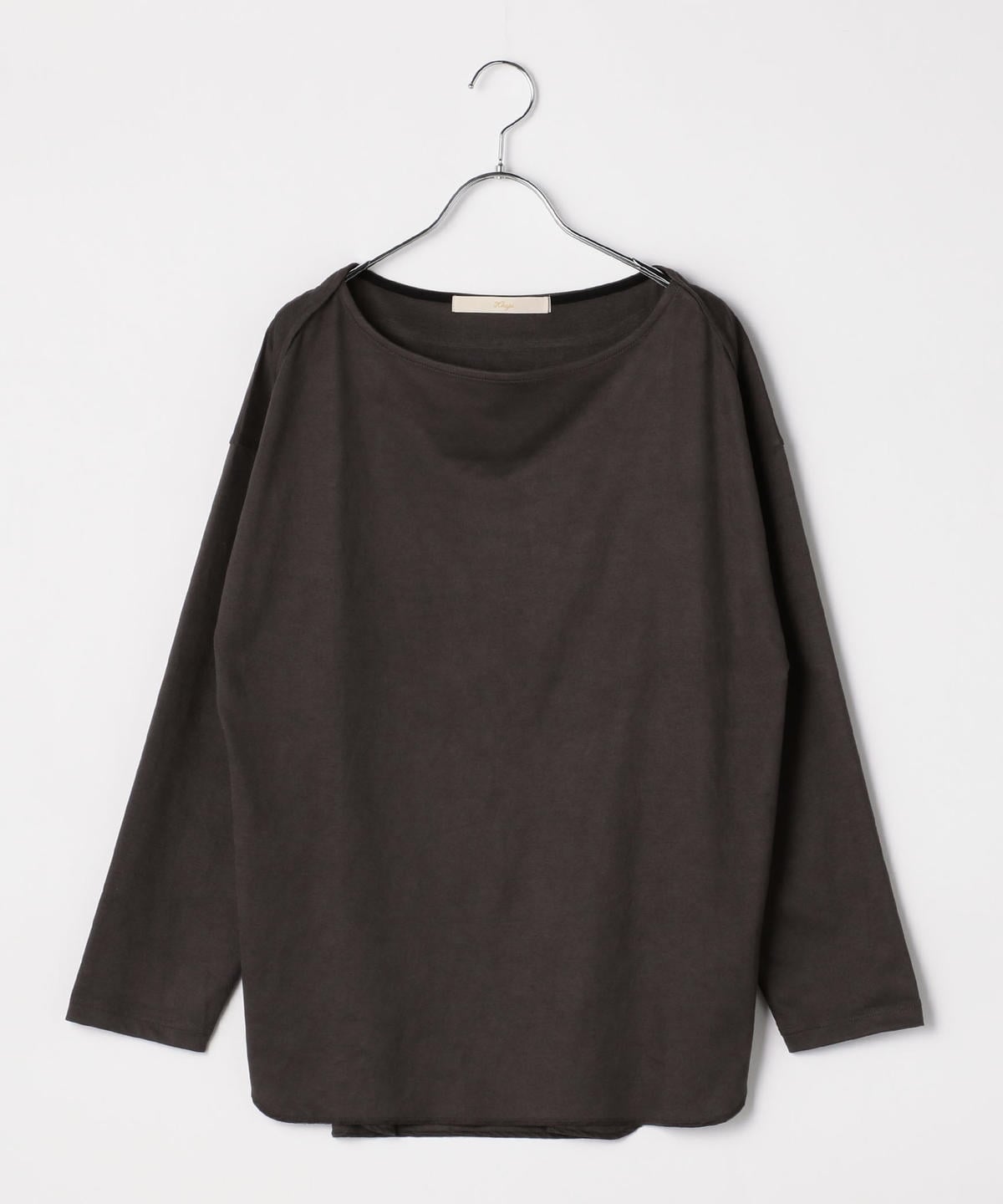 Khaju:クロスボートネックプルオーバー