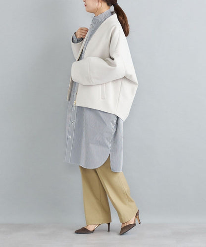 〈手洗い可能〉コクーンジップブルゾン 22FW