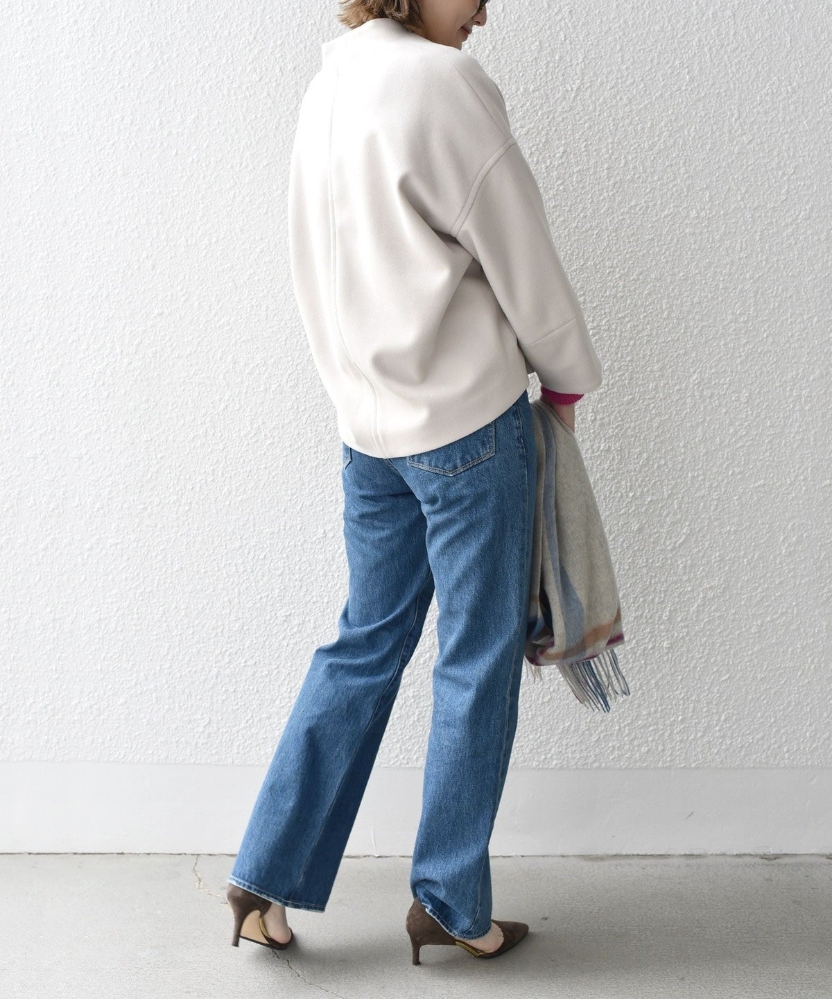 〈手洗い可能〉コクーンジップブルゾン 22FW