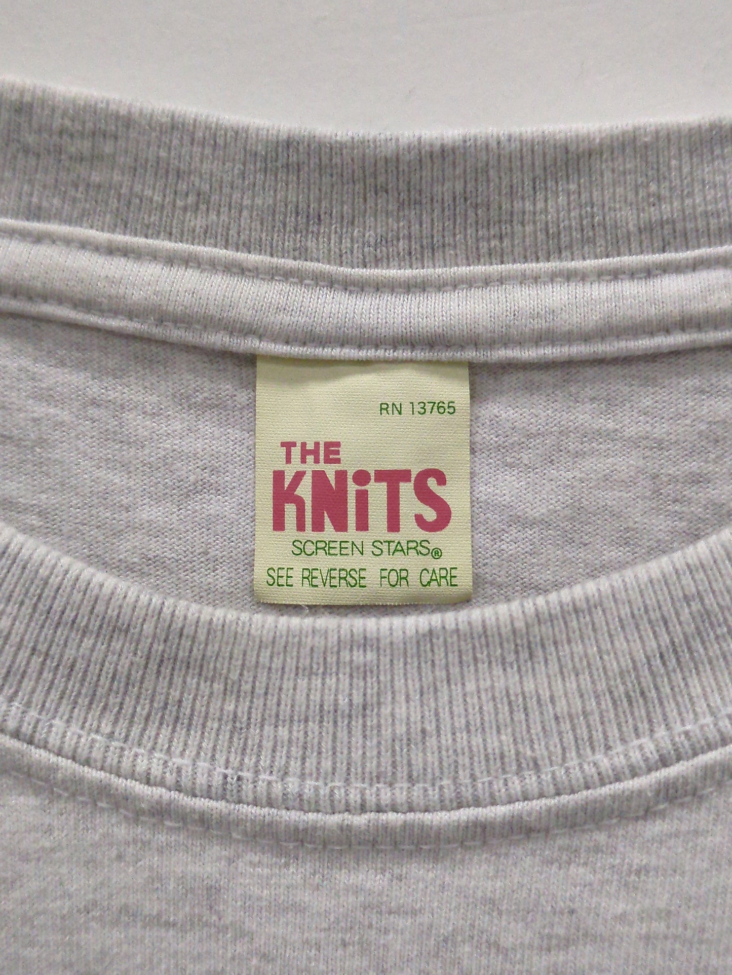 【SHIPS any別注】THE KNiTS:〈洗濯機可能〉ラウンドヘム ロゴ ショート TEE