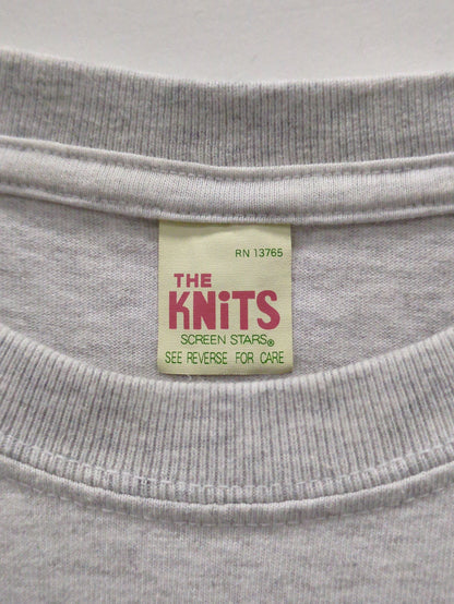 【SHIPS any別注】THE KNiTS:〈洗濯機可能〉ラウンドヘム ロゴ ショート TEE