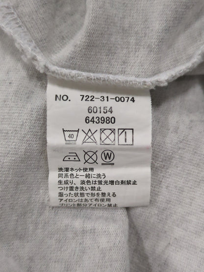 【SHIPS any別注】THE KNiTS:〈洗濯機可能〉ラウンドヘム ロゴ ショート TEE