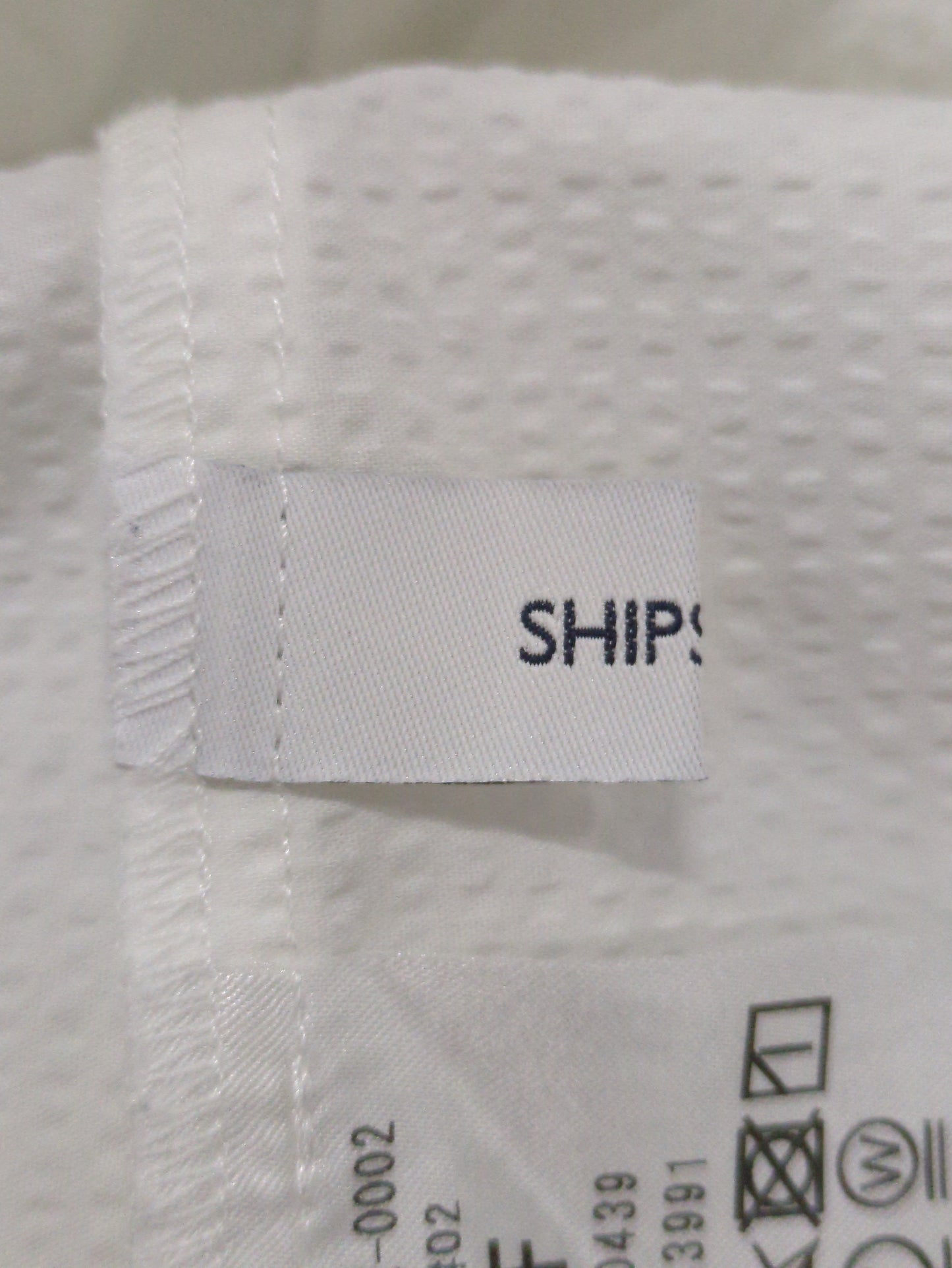 SHIPS any:〈洗濯機可能〉ミニ サッカー ティアード ブラウス 23SS