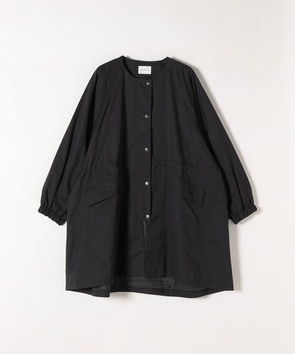 SHIPS any:〈撥水〉ノーカラー テント モッズ コート