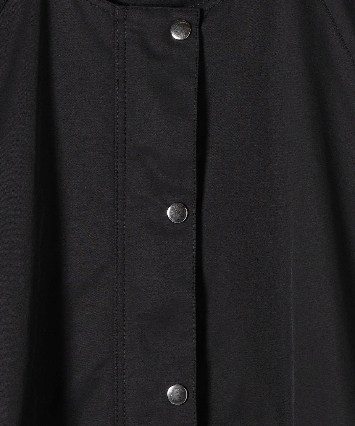 SHIPS any:〈撥水〉ノーカラー テント モッズ コート